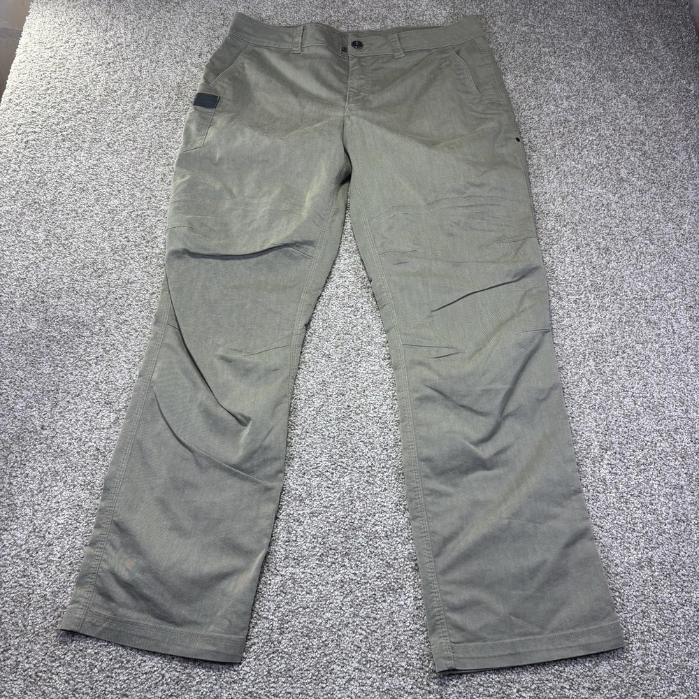 Sitka Gear Pants Mens 36x32 Green Back Forty Canvas Chino Workwear 80021
